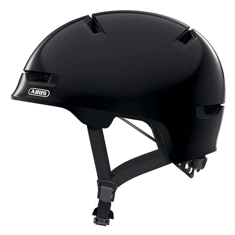Abus, Scraper Kid 3.0, Helmet, Shiny Black, M, 54 - 58cm