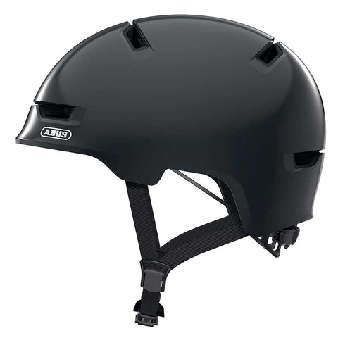 Abus, Scraper Kid 3.0, Helmet, Shiny Grey, M, 54 - 58cm