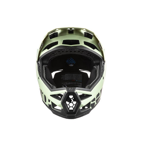 7iDP, Project 23 Fiber Glass, Full Face Helmet, M, 57 - 58cm, Glacier Green/Black