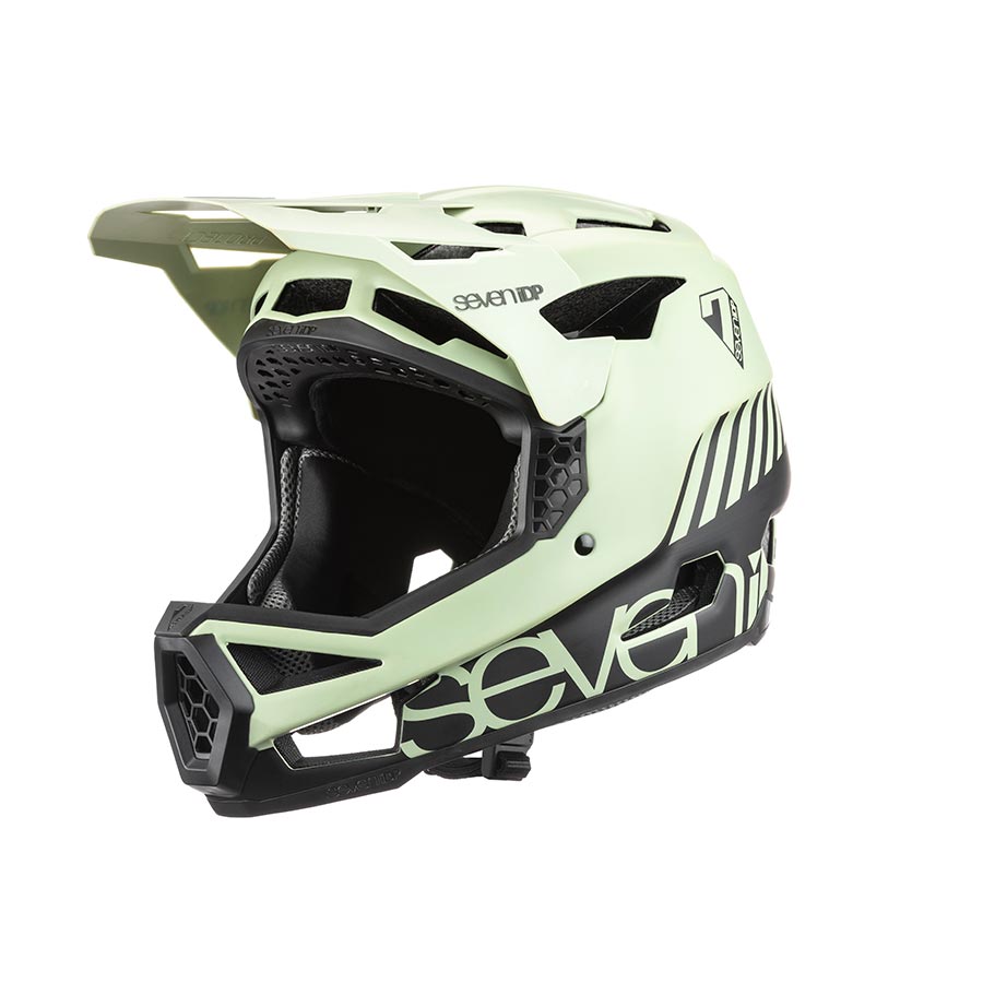 7iDP, Project 23 Fiber Glass, Full Face Helmet, M, 57 - 58cm, Glacier Green/Black