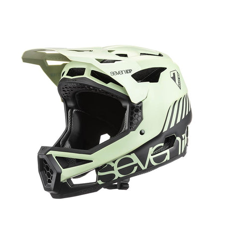 7iDP, Project 23 Fiber Glass, Full Face Helmet, M, 57 - 58cm, Glacier Green/Black