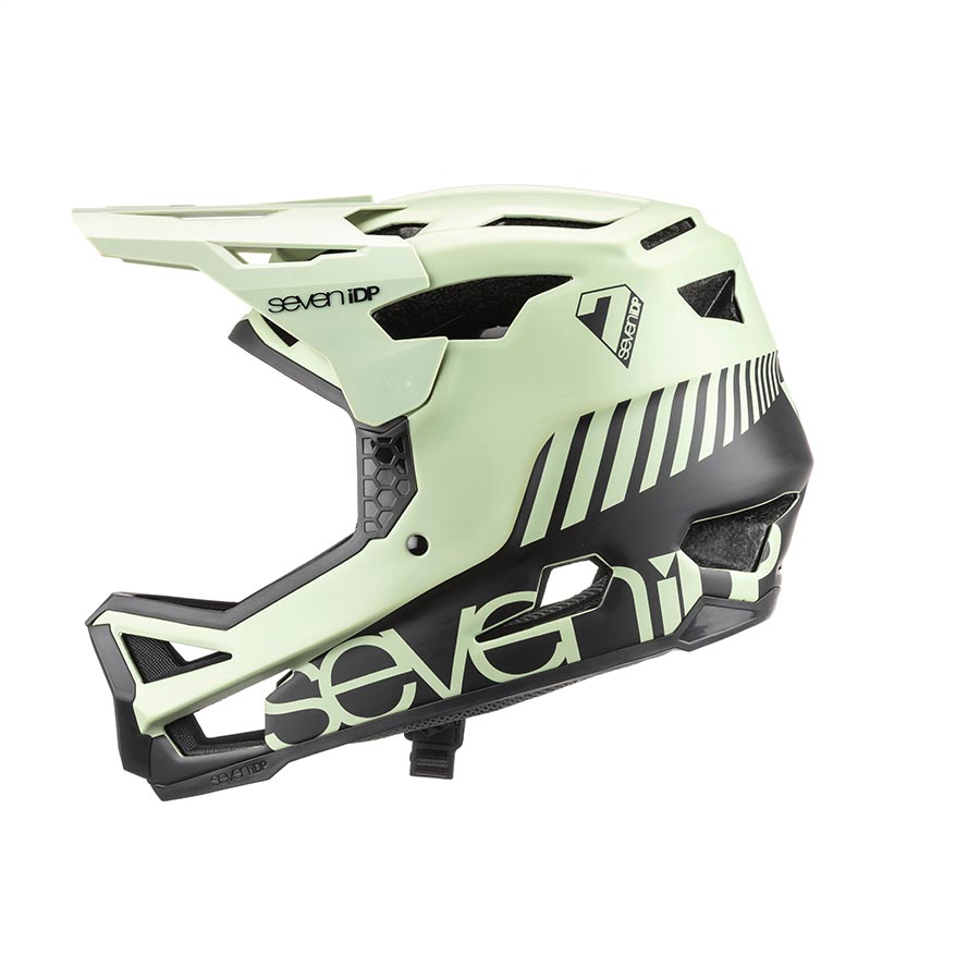 7iDP, Project 23 Fiber Glass, Full Face Helmet, M, 57 - 58cm, Glacier Green/Black