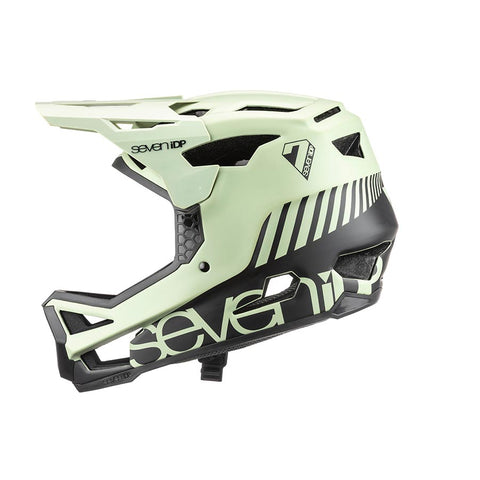 7iDP, Project 23 Fiber Glass, Full Face Helmet, M, 57 - 58cm, Glacier Green/Black