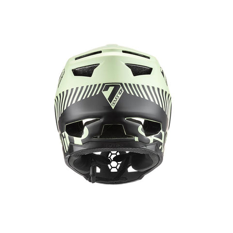 7iDP, Project 23 Fiber Glass, Full Face Helmet, M, 57 - 58cm, Glacier Green/Black
