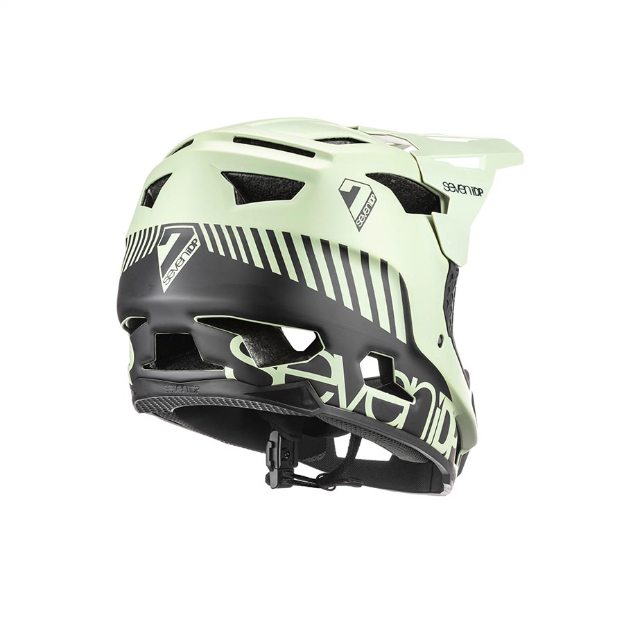 7iDP, Project 23 Fiber Glass, Full Face Helmet, M, 57 - 58cm, Glacier Green/Black