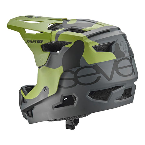 7iDP, Project 23 ABS, Full Face Helmet, Army Camo, XL, 61 - 62cm