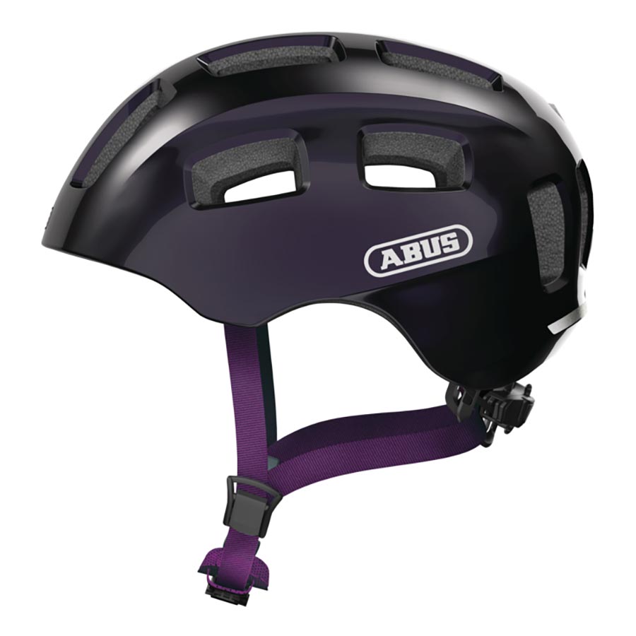 Abus, Youn-I 2.0, Helmet, Black Violet, M, 52 - 57cm
