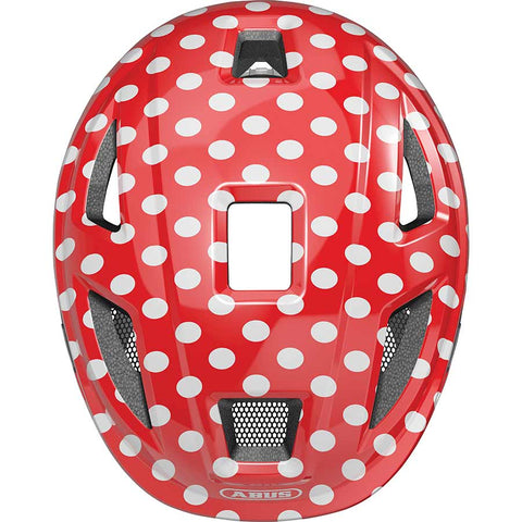 Abus, Anuky 2.0, Helmet, Red Spots, M, 52 - 57cm