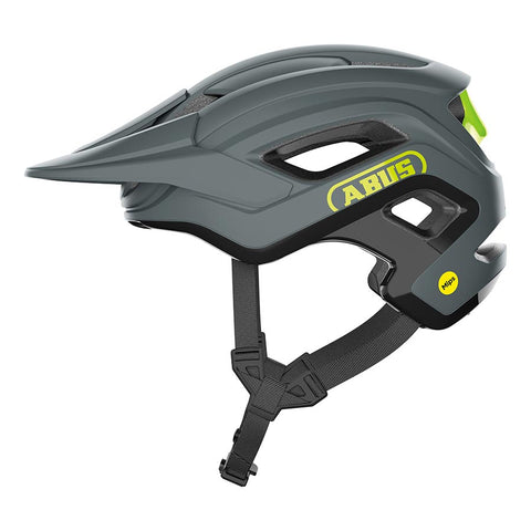 Abus, CliffHanger MIPS, Helmet, Concrete Grey, M, 52 - 58cm