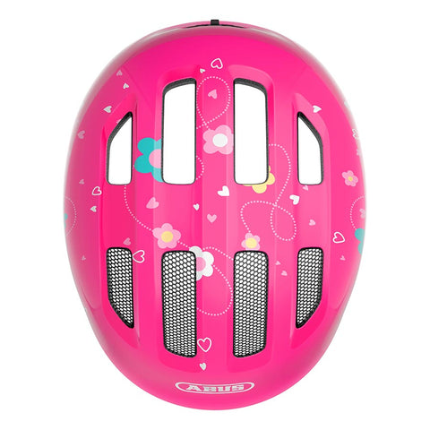 Abus, Smiley 3.0, Helmet, Pink Butterfly, M, 50 - 55cm