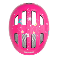 Abus, Smiley 3.0, Helmet, Pink Butterfly, M, 50 - 55cm