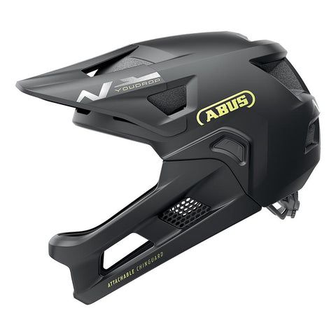 Abus, YouDrop FF, Mountain Helmet, Velvet Black, S, 48 - 55cm