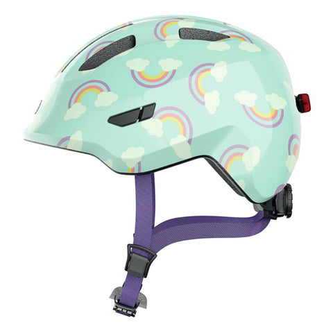 Abus, Smiley 3.0 LED, Helmet, Blue Rainbow, M, 50 - 55cm