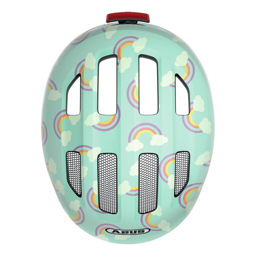 Abus, Smiley 3.0 LED, Helmet, Blue Rainbow, M, 50 - 55cm