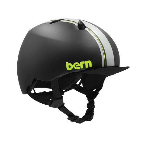 Bern, Nino DVRT, Helmet, XSS, 48 - 51.5cm, Matte Black Racing Stripe
