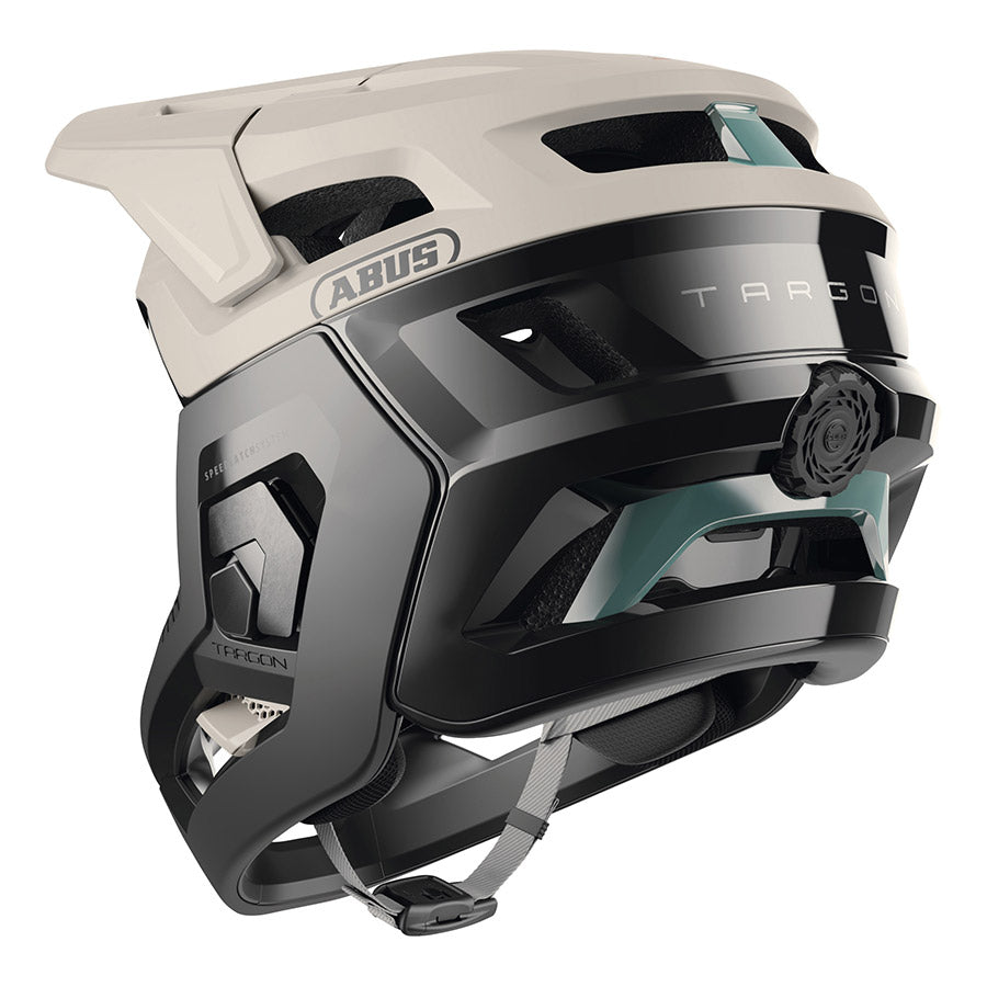 Abus, Targon, Full Face Helmet, L, 57 - 61cm, Sand Beige