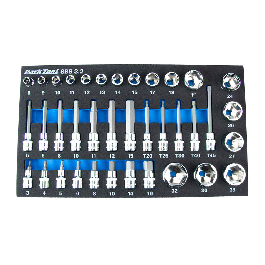 Park Tool, SBS-3.2, Socket and bit set