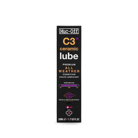 Muc-Off, C3 Ceramic All Weather Lube, Lubricant, 50ml