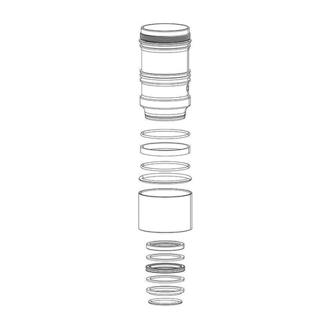 RockShox - Monarch B1, C1, D1 Air Can Assembly Shock Repair Parts _ Unite - B1keparts.com