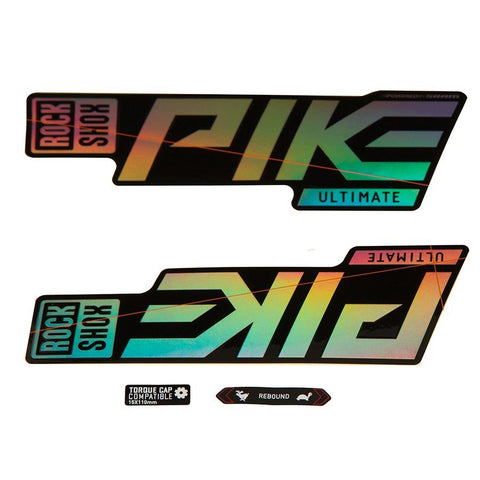 RockShox - Pike Ultimate Decal Kit Fork Repair Parts _ Unite - B1keparts.com