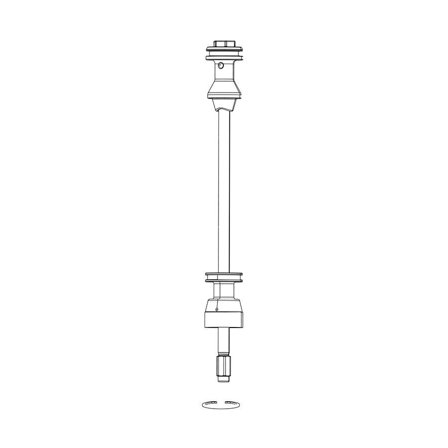 RockShox - Domain B1 Air Shaft Fork Repair Parts _ Unite - B1keparts.com