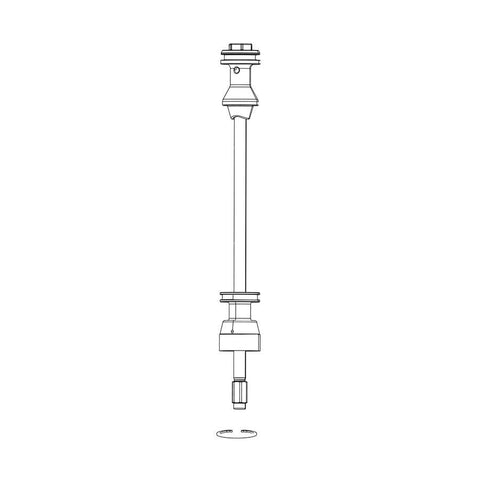 RockShox - Domain B1 Air Shaft Fork Repair Parts _ Unite - B1keparts.com