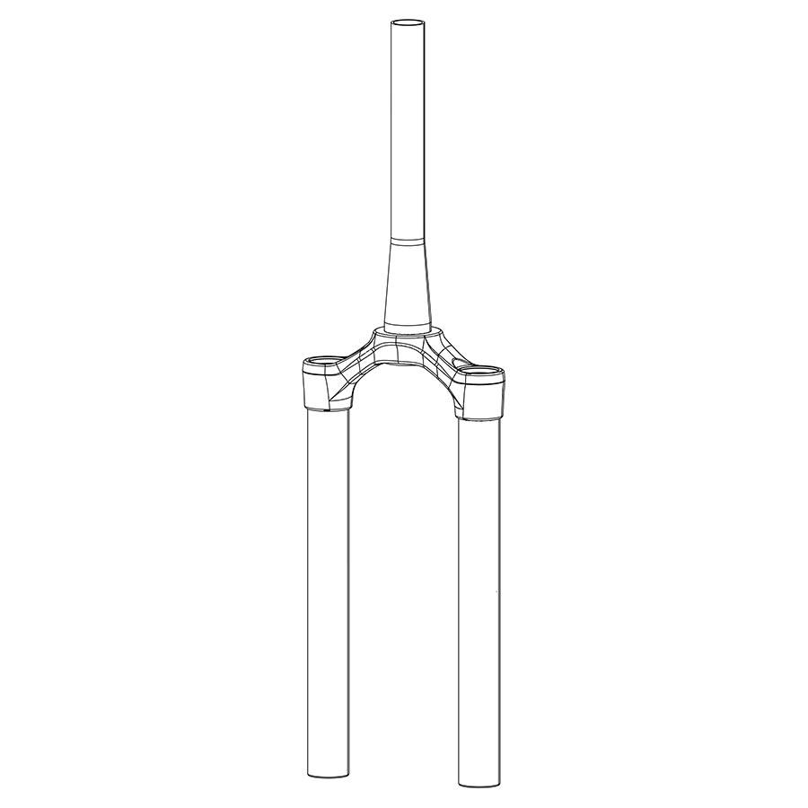 RockShox - CSU Lyrik/Yari SA 29 51 DFBLK Fork Repair Parts _ Unite - B1keparts.com
