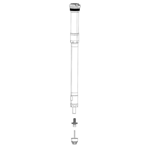 RockShox - Damper - Pike DJ 100 Crown B1 Fork Repair Parts _ Unite - B1keparts.com
