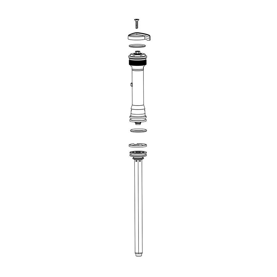 RockShox - Damper - ReconS TK 120 Crown Fork Repair Parts _ Unite - B1keparts.com