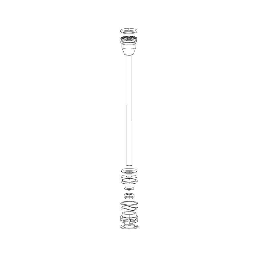 RockShox - Spring - SID/Reba 120 Blk Fork Repair Parts _ Unite - B1keparts.com