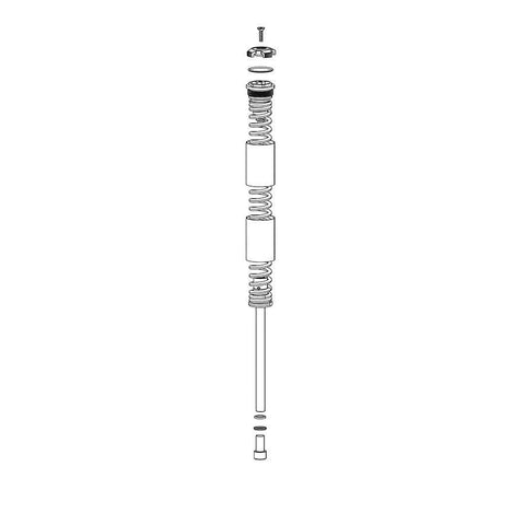 RockShox - Spring - XC30/30S 100 XSft Fork Repair Parts _ Unite - B1keparts.com