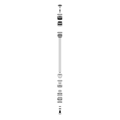 RockShox - Spring - Bluto SA 100 Fork Repair Parts _ Unite - B1keparts.com