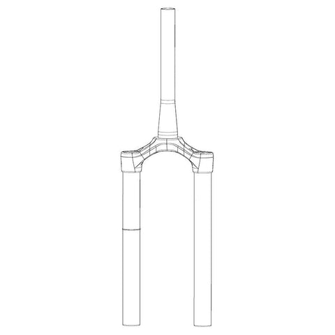 RockShox - CSU 35 27B 44 GLB Fork Repair Parts _ Unite - B1keparts.com