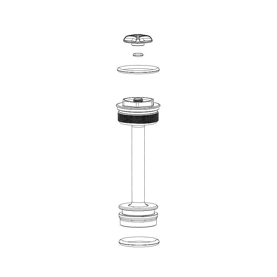 RockShox - Top Cap - Pike DJ 35mm .5 Fork Repair Parts _ Unite - B1keparts.com