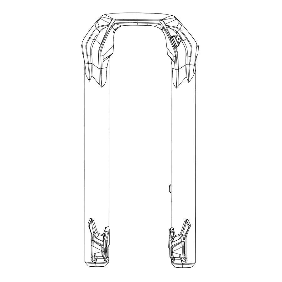 RockShox - Lower Leg - BoXXer 200 DFB C1 Fork Repair Parts _ Unite - B1keparts.com