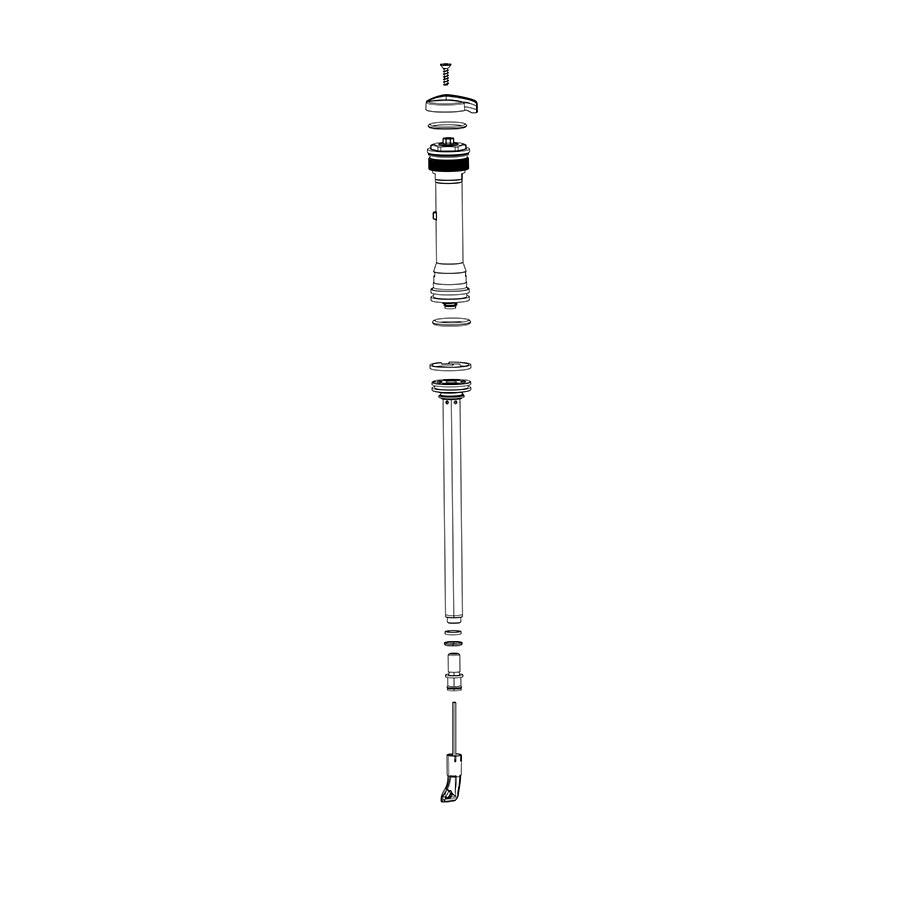 RockShox - Damper - 32 Steel Crown Fork Repair Parts _ Unite - B1keparts.com