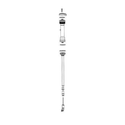 RockShox - Damper - 32 Steel Crown Fork Repair Parts _ Unite - B1keparts.com