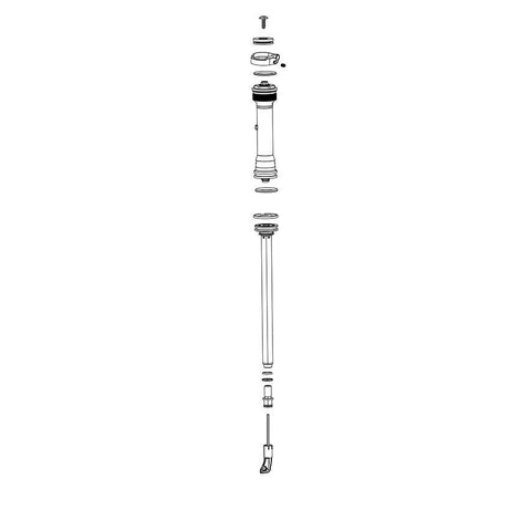 RockShox - Damper - 32 Steel Remote Fork Repair Parts _ Unite - B1keparts.com