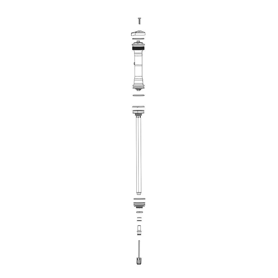 RockShox - Damper - 35S TK Crown A1 Fork Repair Parts _ Unite - B1keparts.com