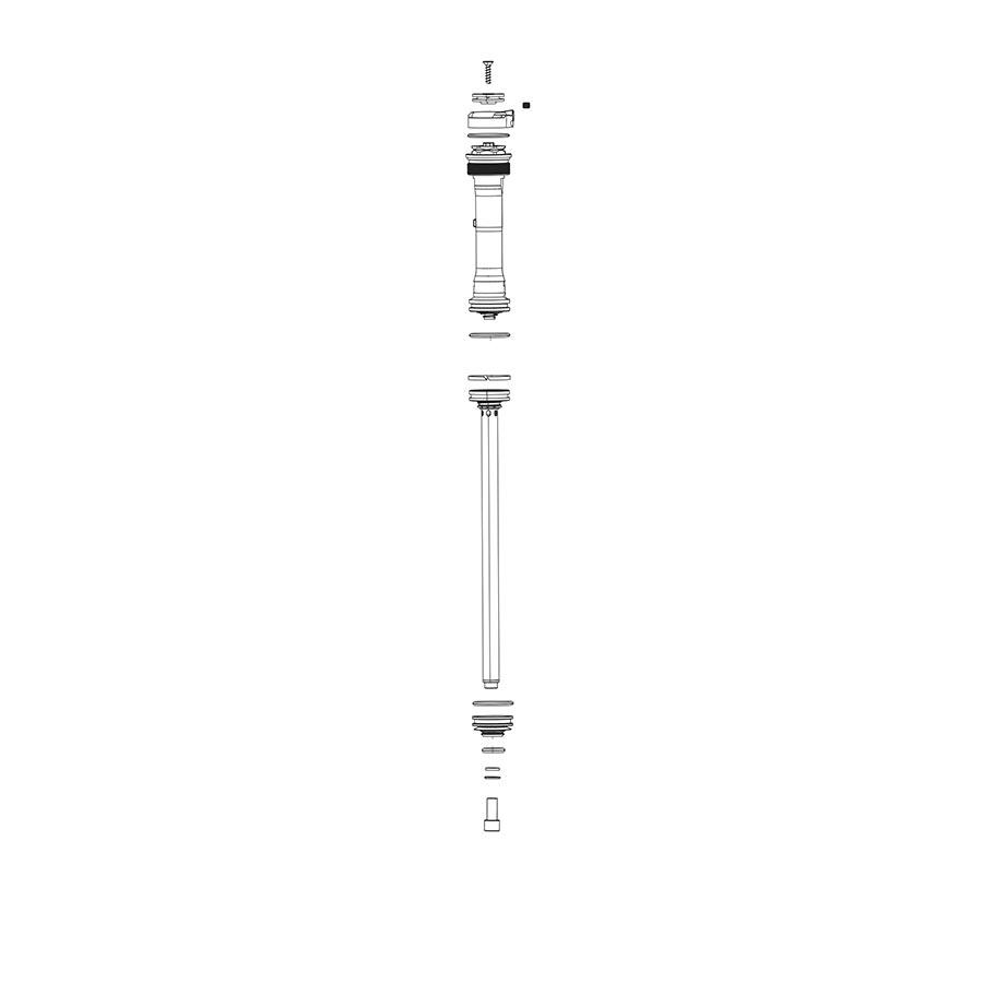 RockShox - Damper - 35S TK Remote A1 Fork Repair Parts _ Unite - B1keparts.com