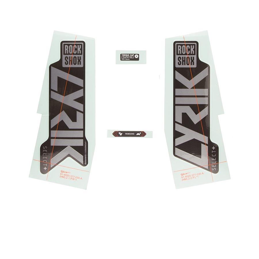 RockShox - Decal - Lyrik SEL+ GPLR/DFB Fork Repair Parts _ Unite - B1keparts.com
