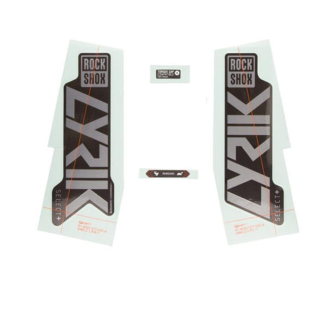 RockShox - Decal - Lyrik SEL+ GPLR/DFB Fork Repair Parts _ Unite - B1keparts.com