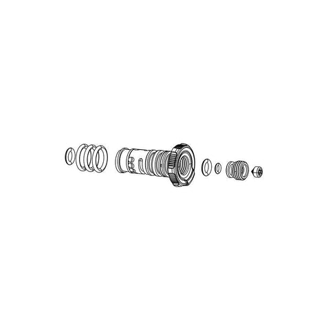 RockShox - Monarch XX Reoubnd Knob Kit Shock Repair Parts _ Unite - B1keparts.com