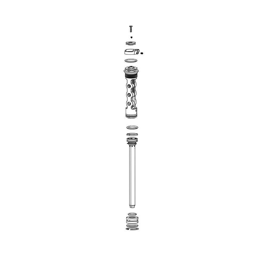 RockShox - Damper - 30 Gold/Judy Gold Fork Repair Parts _ Unite - B1keparts.com