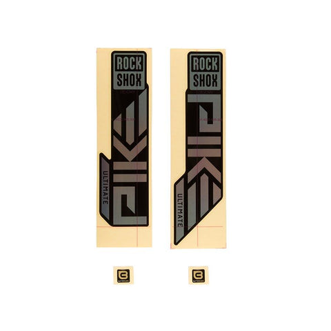 RockShox - Pike Ultimate 2023 Decal Kit Fork Repair Parts _ Unite - B1keparts.com