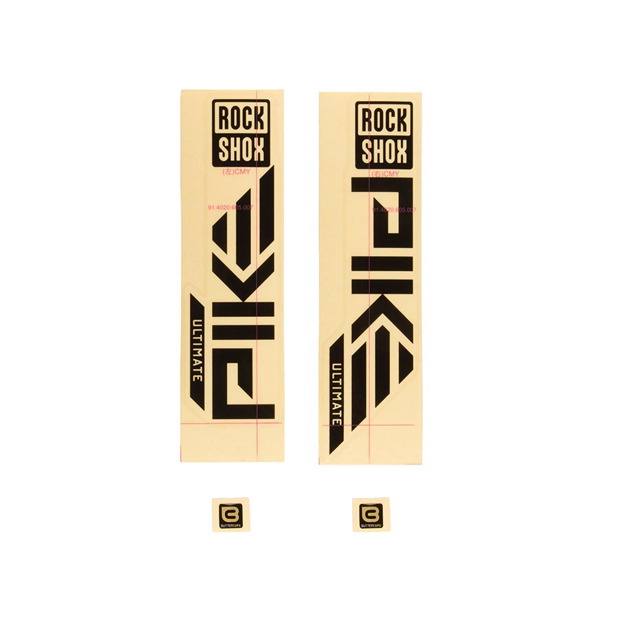 Kit de décalcomanies Pike Ultimate 2023