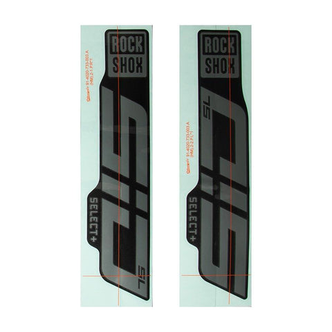 RockShox - SID SL D1 Decal Kit Fork Repair Parts _ Unite - B1keparts.com