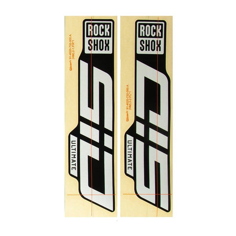 RockShox - SID 35 D1 Decal Kit Fork Repair Parts _ Unite - B1keparts.com