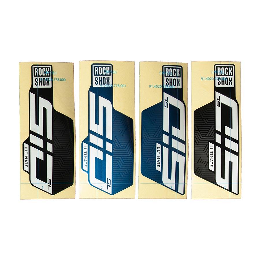 RockShox - SID SL FA D1 - Decal Fork Repair Parts _ Unite - B1keparts.com