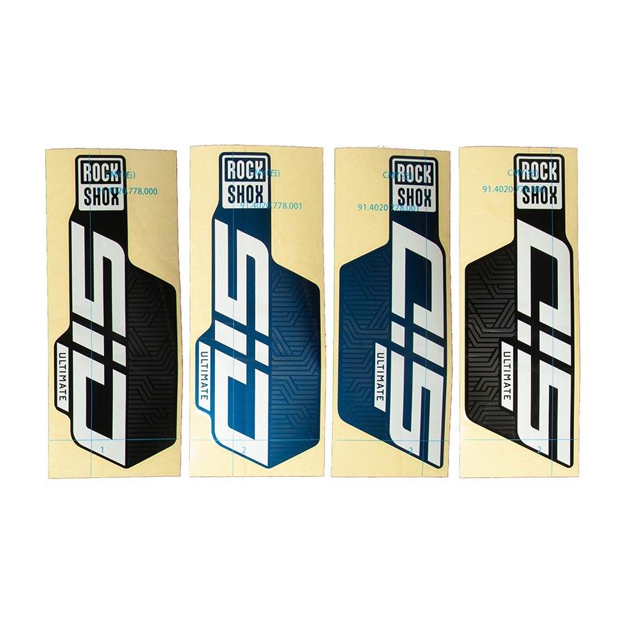 RockShox - SID 35 FA D1 - Decal Fork Repair Parts _ Unite - B1keparts.com